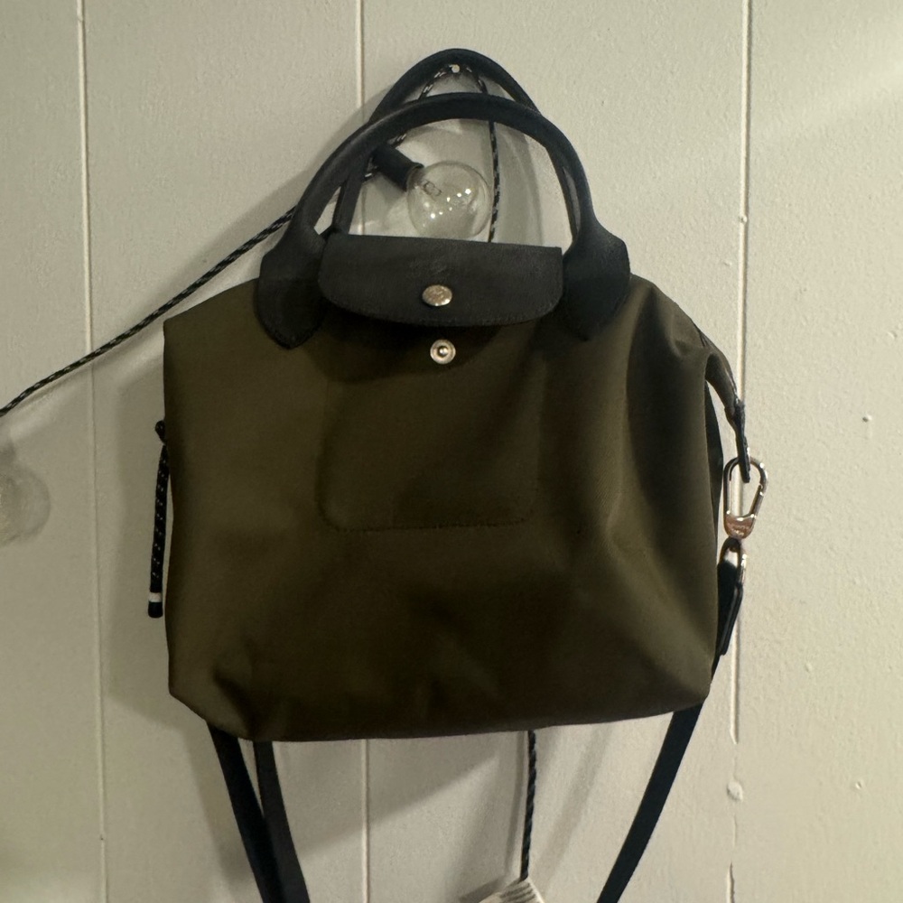 Longchamp Le Pliage Energy Small  Khaki Handbag